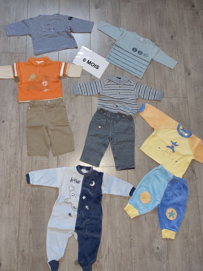 Lot de vêtements bb garçons 1 3 6 mois - photo numéro 4