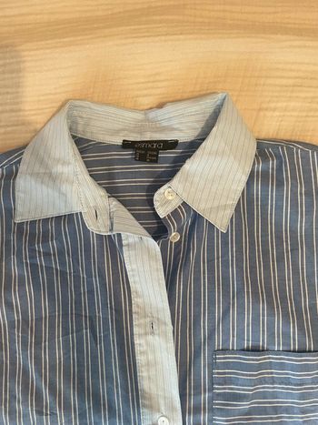 chemise rayé bleu