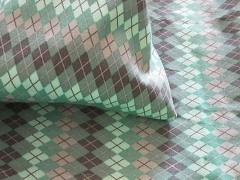 Tissu a losanges en coton