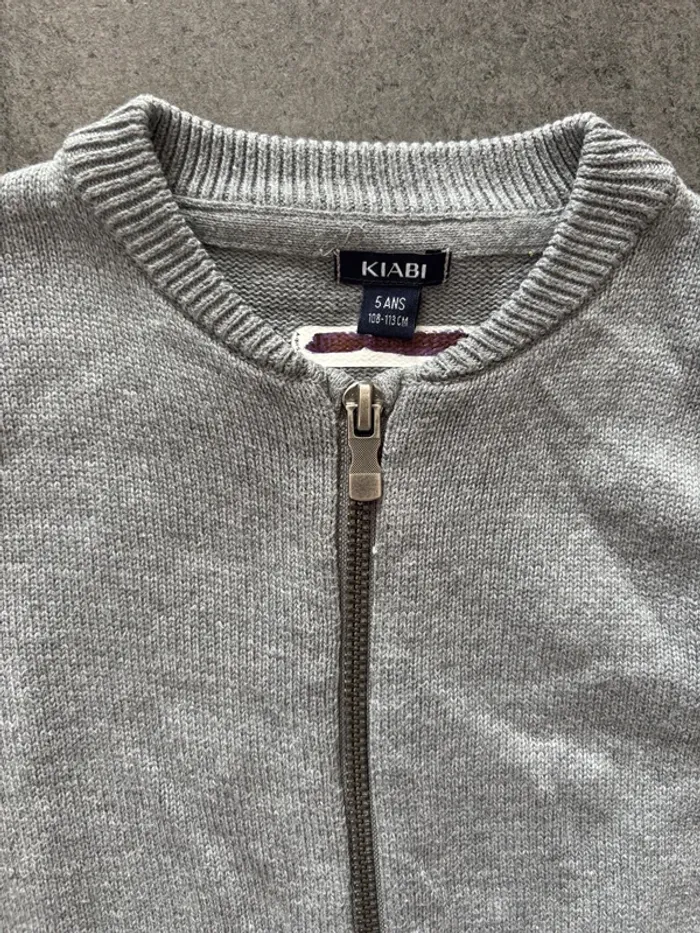 Gilet gris - photo numéro 3