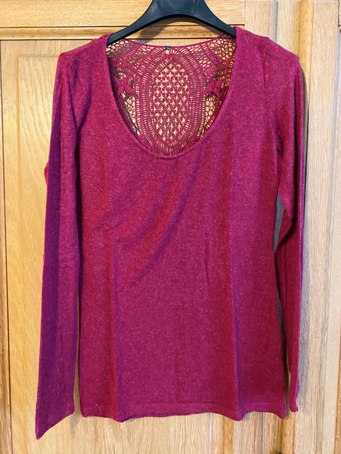 Fin pull blouse