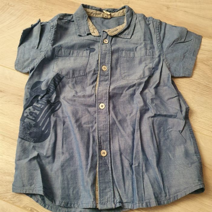 Chemise jean garçon tape à l'œil 5 ans