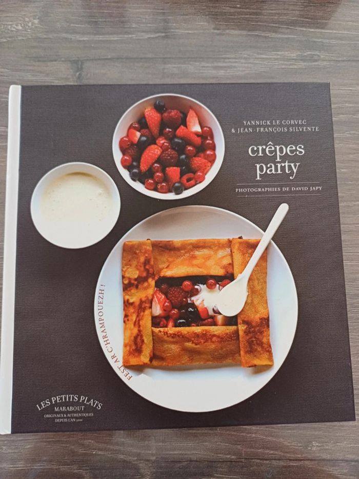 Livre crepes party