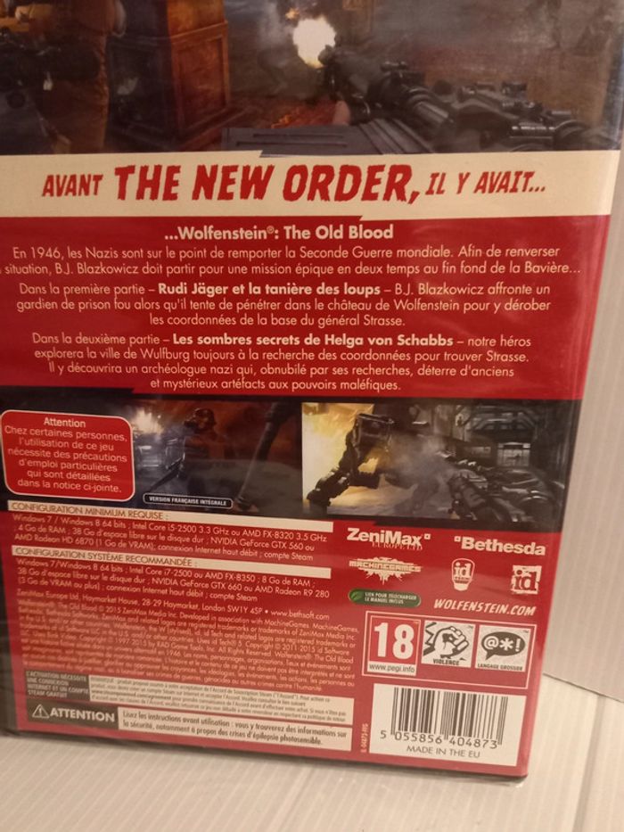 PC wolfenstein old blood - photo numéro 4