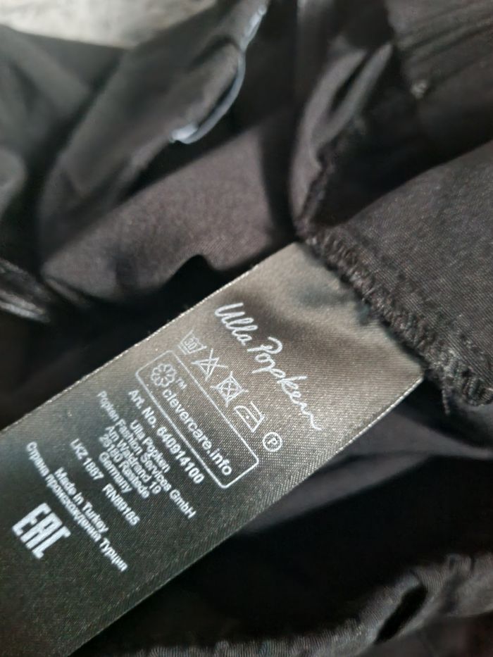 Pantacourt noir taille 54 Ulla Popken - photo numéro 4