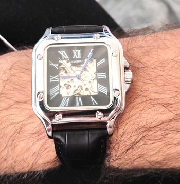 Montre automatique en acier