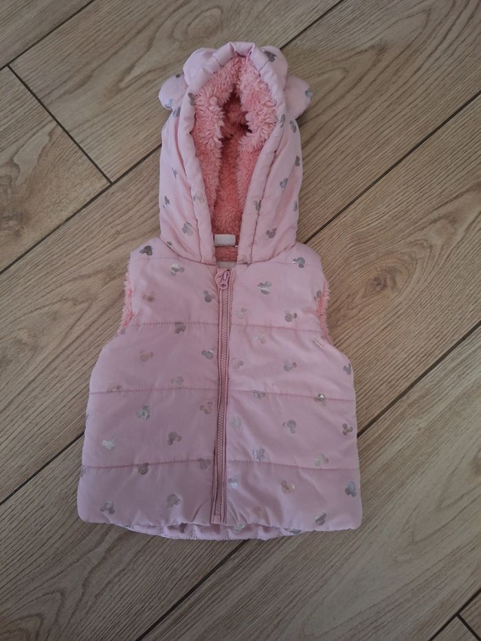 Doudoune sans manches 6 mois fille