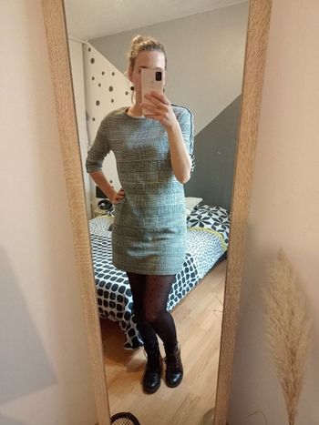 Robe motif prince de galles