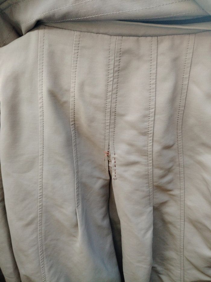 Manteau matelassé Beige Zara Basic - photo numéro 5