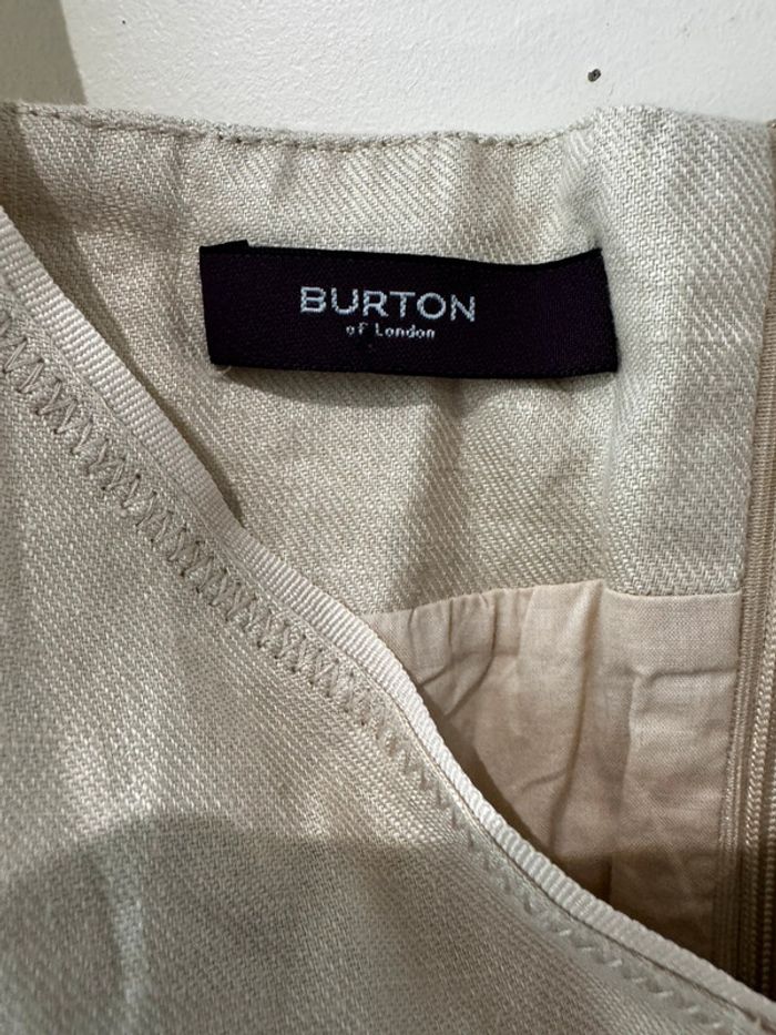 Robe Burton of London, taille 40 100 % lin - photo numéro 9