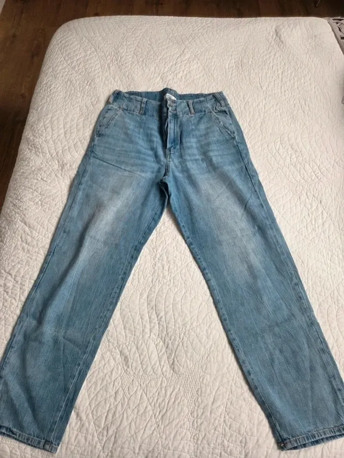 👖 Jeans W27 | Tfr 36/38 Le temps des cerises effet délavé taille 27 - photo numéro 2