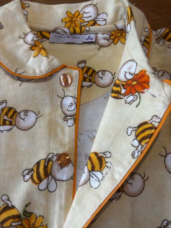 Pyjamas hiver carré blanc 6A - photo numéro 7