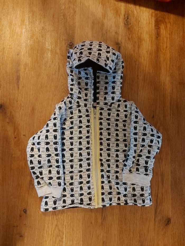 Veste mi saison chat