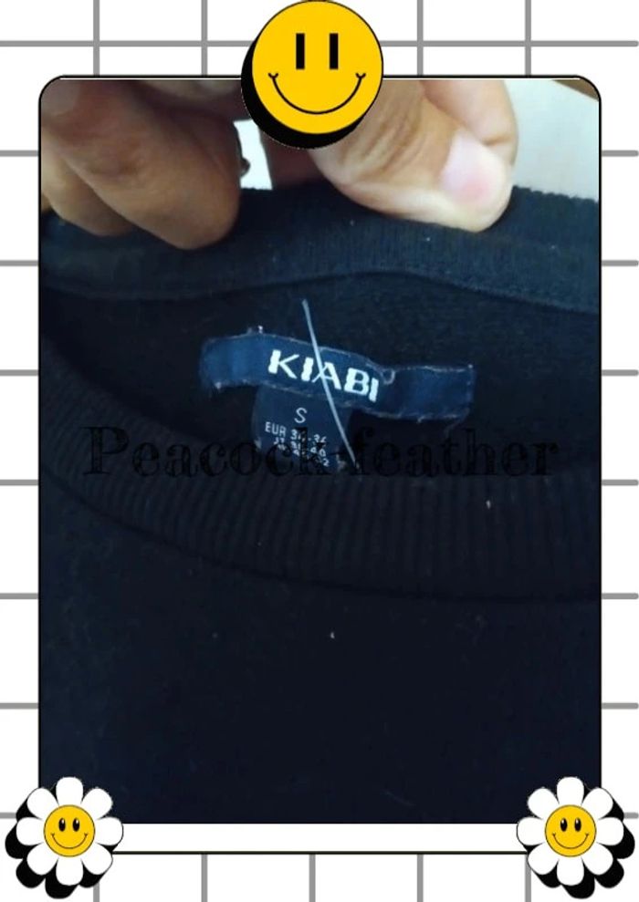 Pull noir Kiabi magnifique S - photo numéro 3