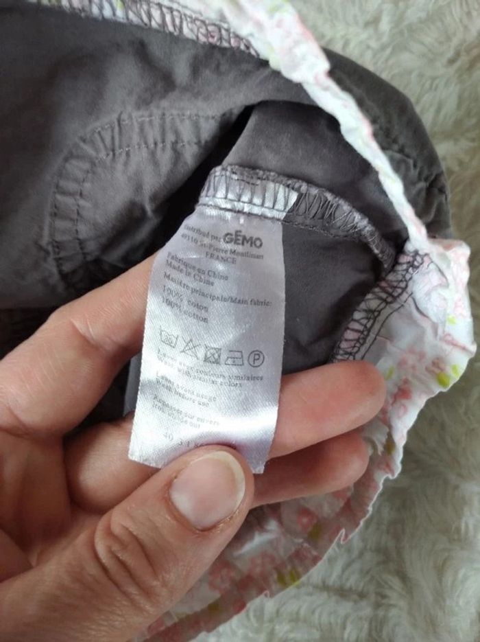 Robe Fille 6 mois Lulu castagnette 100% coton Gémo - photo numéro 10