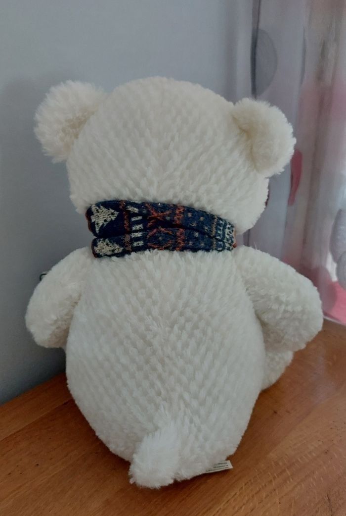 Doudou Peluche Ours Polaire - Qingdao Future Toys - photo numéro 2
