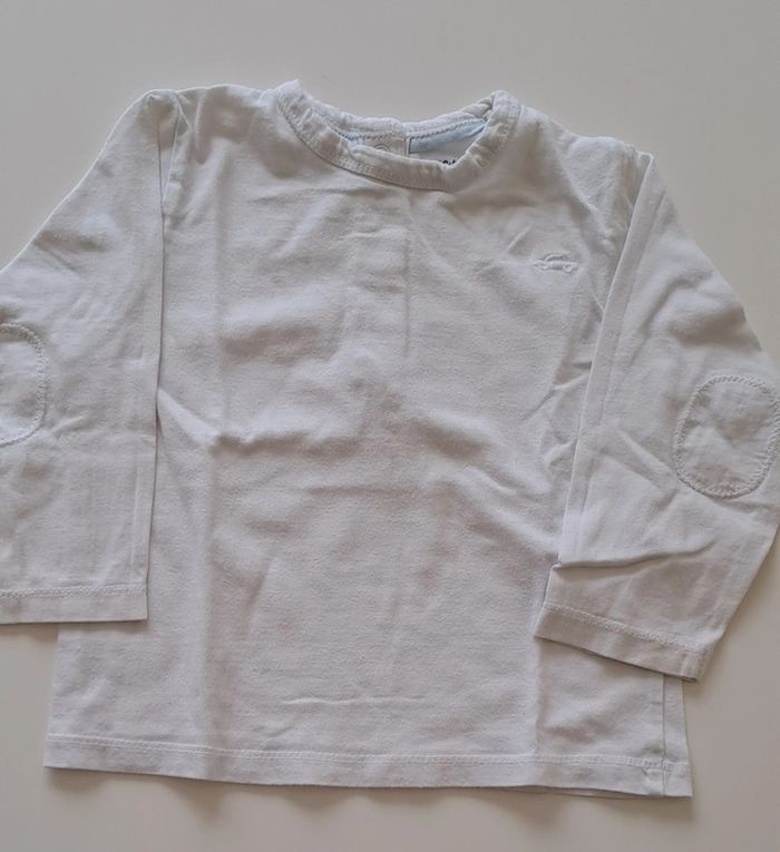 Lot de 4 tee-shirts manches longues Kiabi 12 mois - photo numéro 2