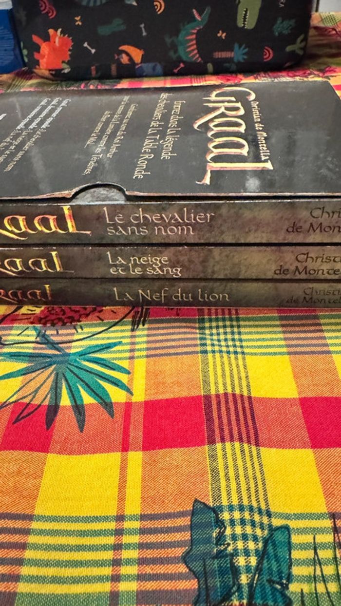 Coffret Le Cycle du Graal (3 livres) - Christian de Montella - photo numéro 4