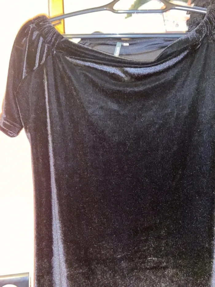 Robe velours noir classe chic fête 🍾 - photo numéro 7