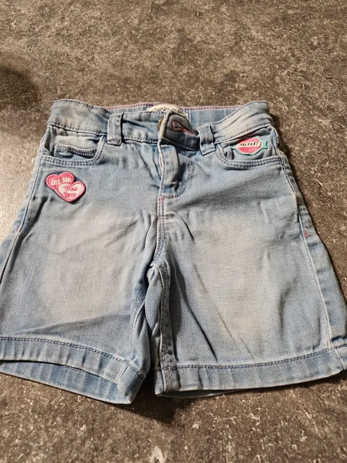 Short fille Taille 3 ans Caprice de fille