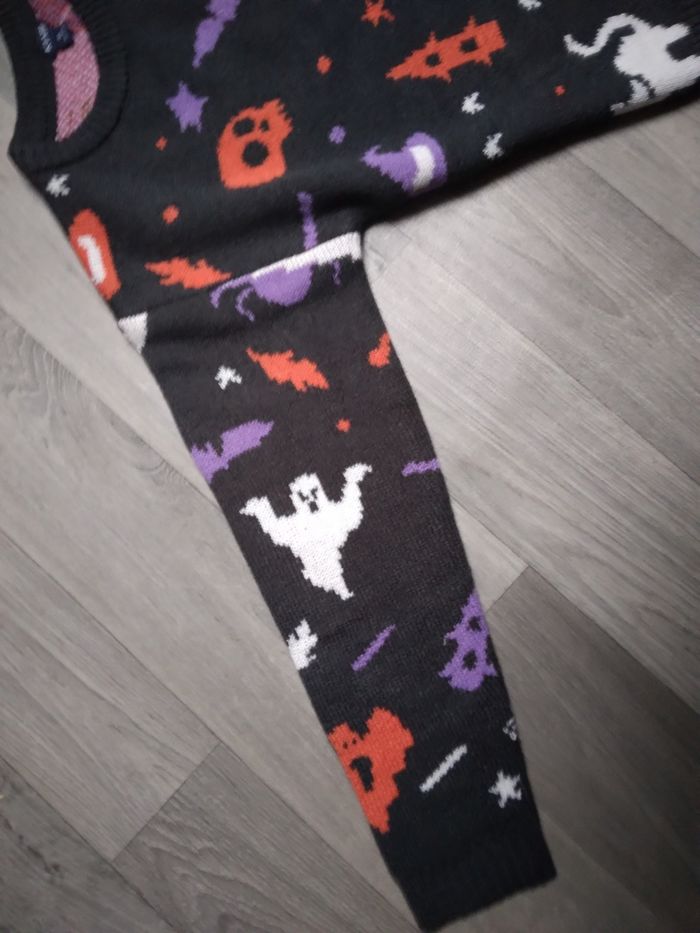 Pull halloween 10 ans neuf - photo numéro 2