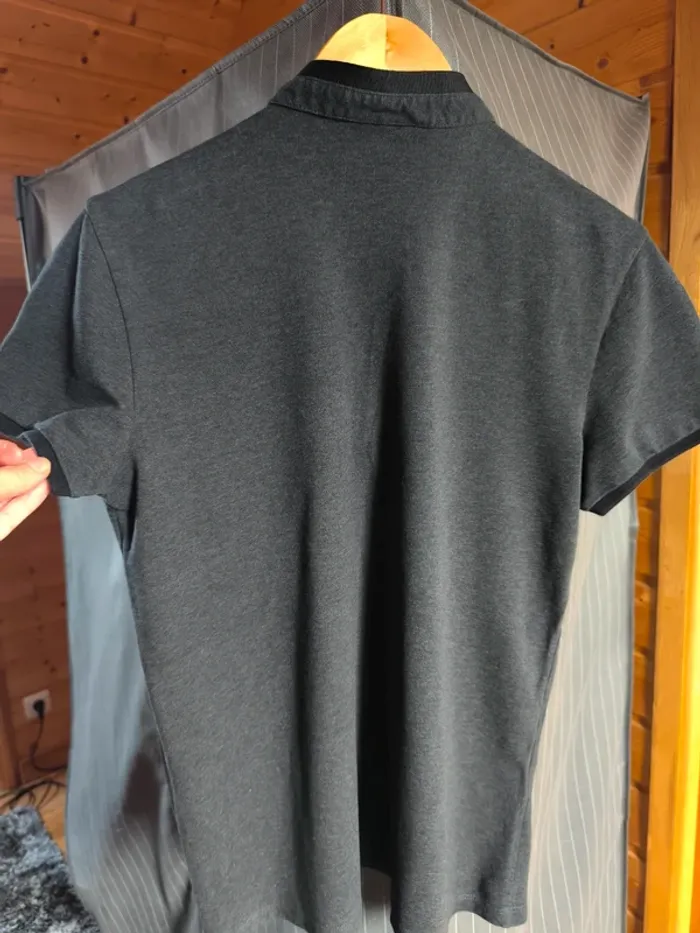 Polo manche courtes gris foncé - photo numéro 6