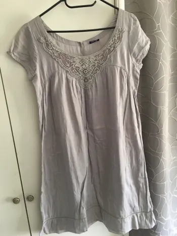 Robe en lin de grossesse T.38 Pimkie