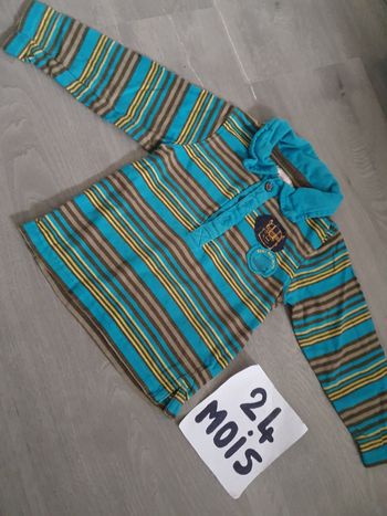 Maillot t-shirt  polo 24mois garçon