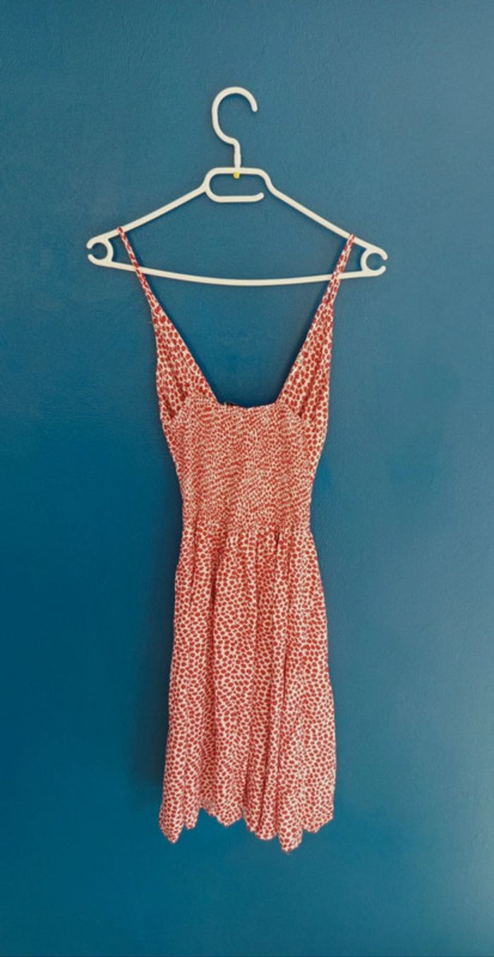 Robe fleuris rouge - photo numéro 2