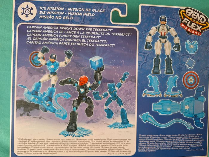 Captain America Mission de glace - Bend and Flex Marvel - photo numéro 4