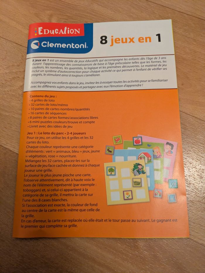Coffret éducatif 8 jeux en 1 - photo numéro 8