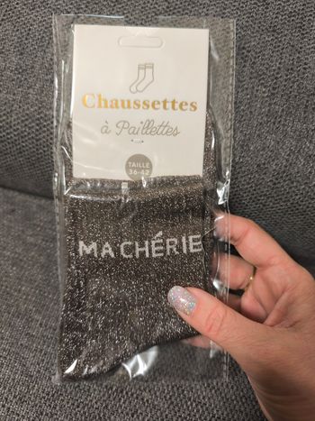 Chaussettes à paillettes 🎁