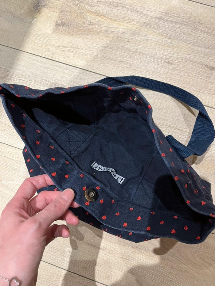 Sac en tissu Bleu Marine - photo numéro 3