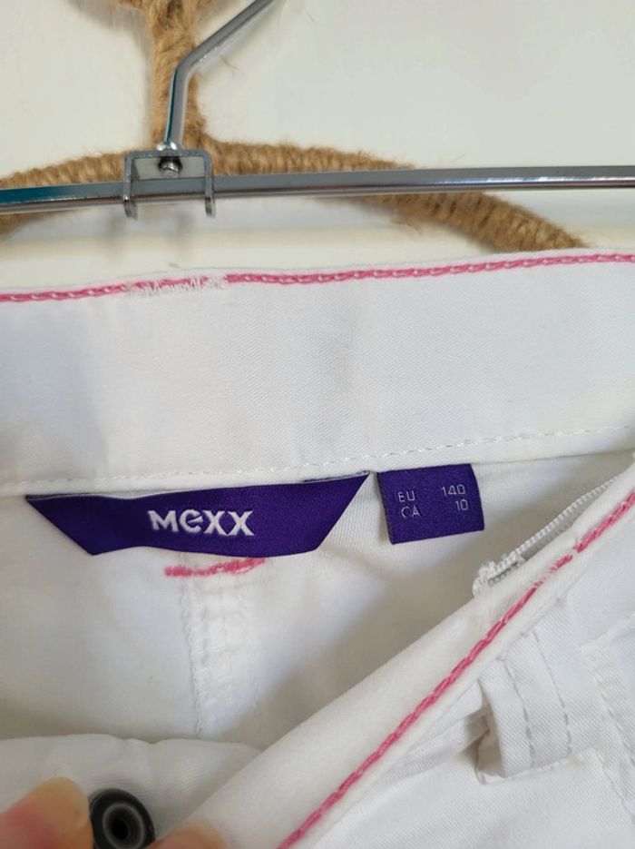 Pantalon blanc Mexx état neuf 10 ans - photo numéro 7