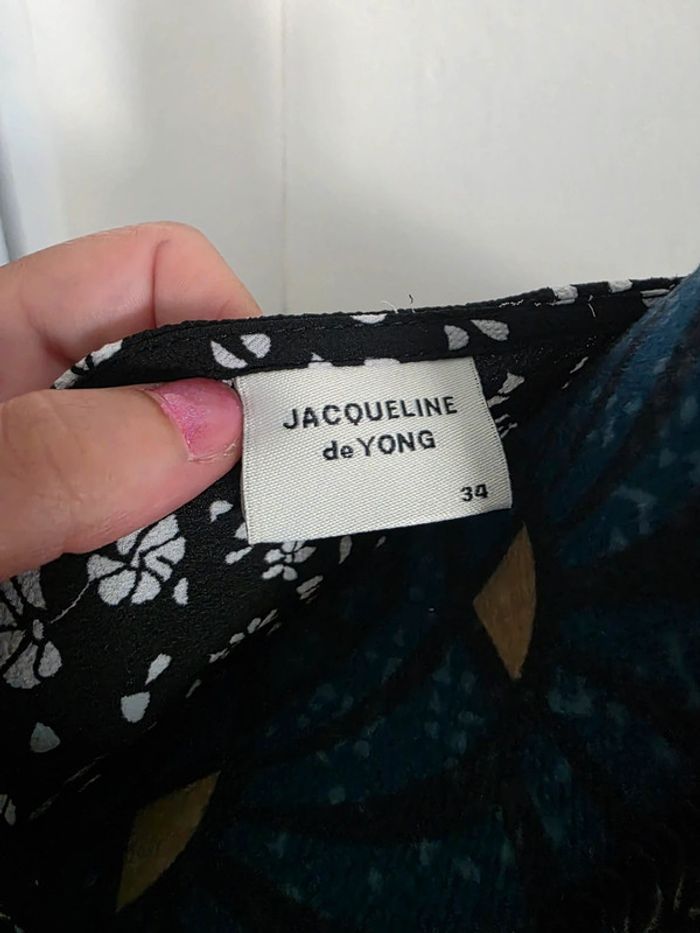 Blouse femme noir et blanche Jacqueline de yong - photo numéro 3