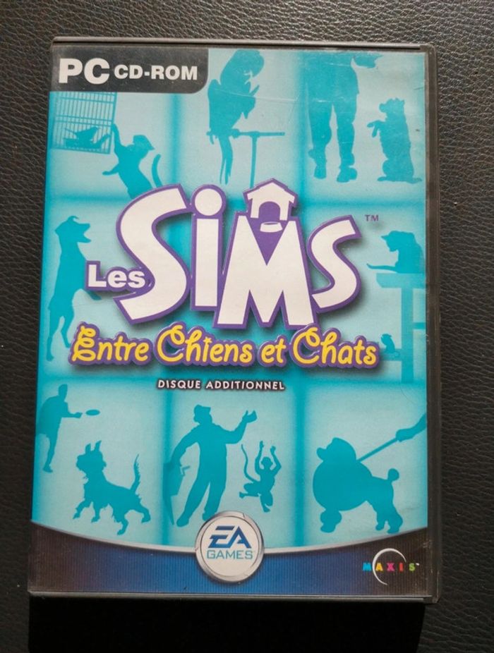 Jeu PC les Sims entre chiens et chats