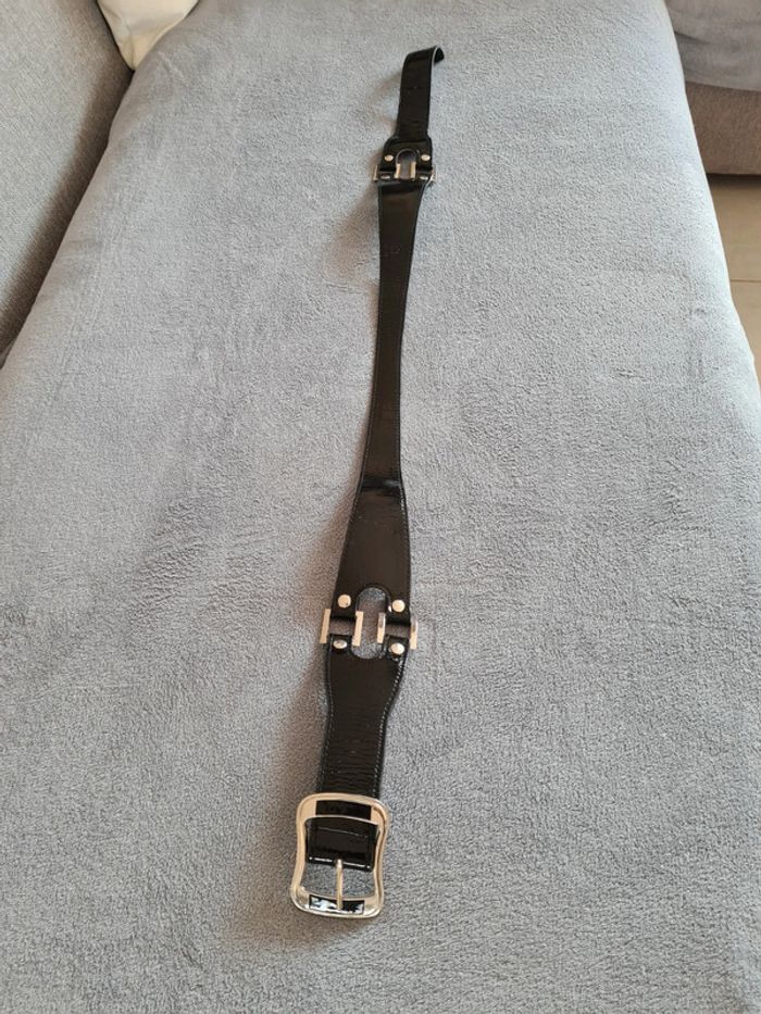 Ceinture noir et argent Asymétrique - photo numéro 3