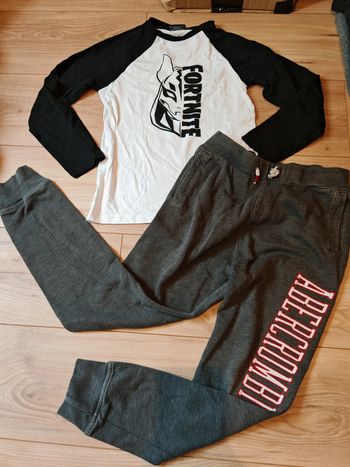Ensemble t-shirt jogging