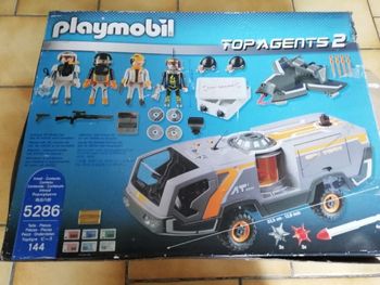 Playmobil camion agents secrets