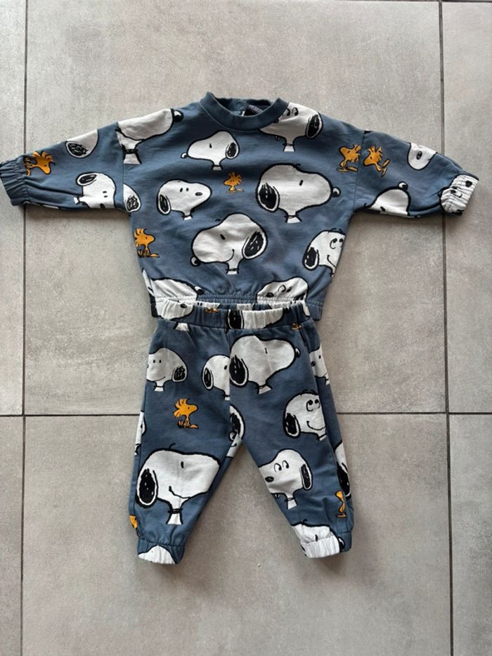 Ensemble jogging Kiabi Snoopy