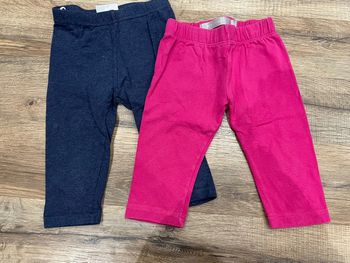 Lot 2 leggings 12 mois
