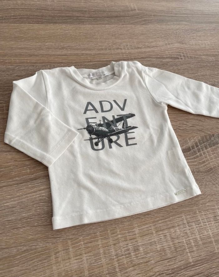 T-shirt manches longues 1 mois