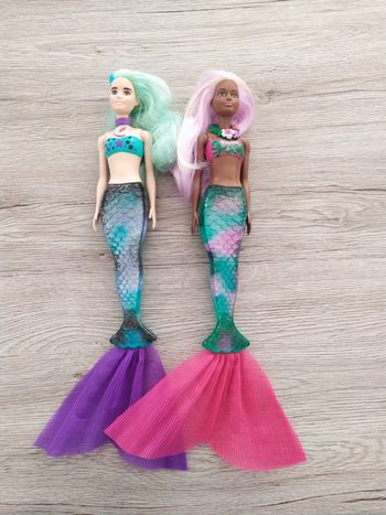 barbie mattel sirène color reveal