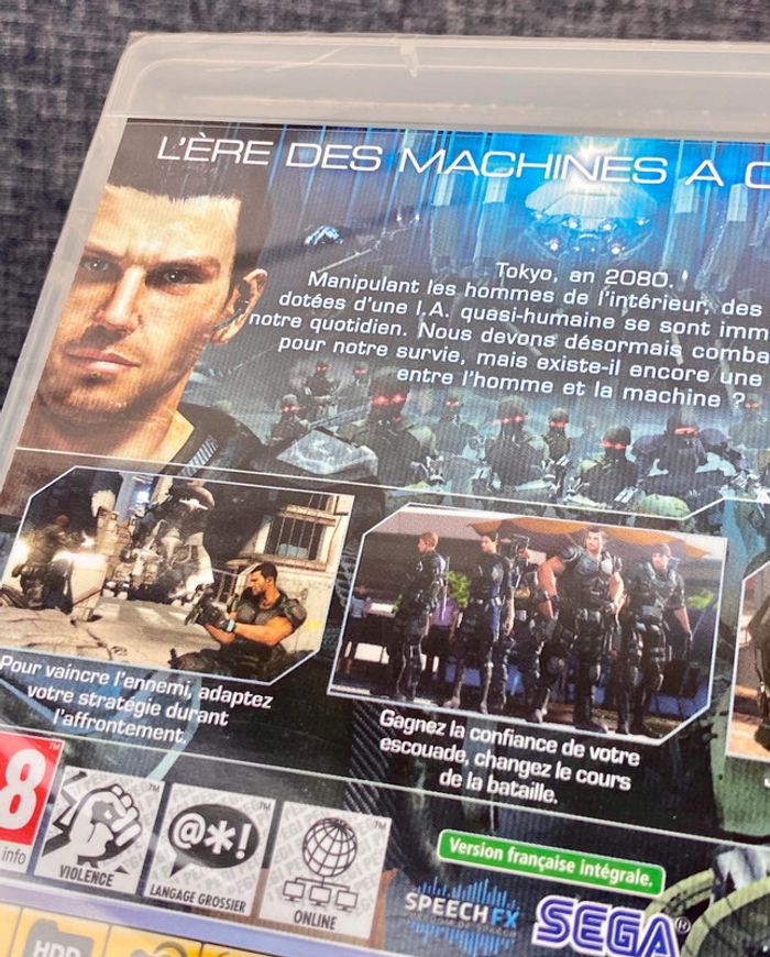 PS3 Binary Domain - Jeu Vidéo PlayStation NЕUF sous blister / Sealed Brand New - photo numéro 2