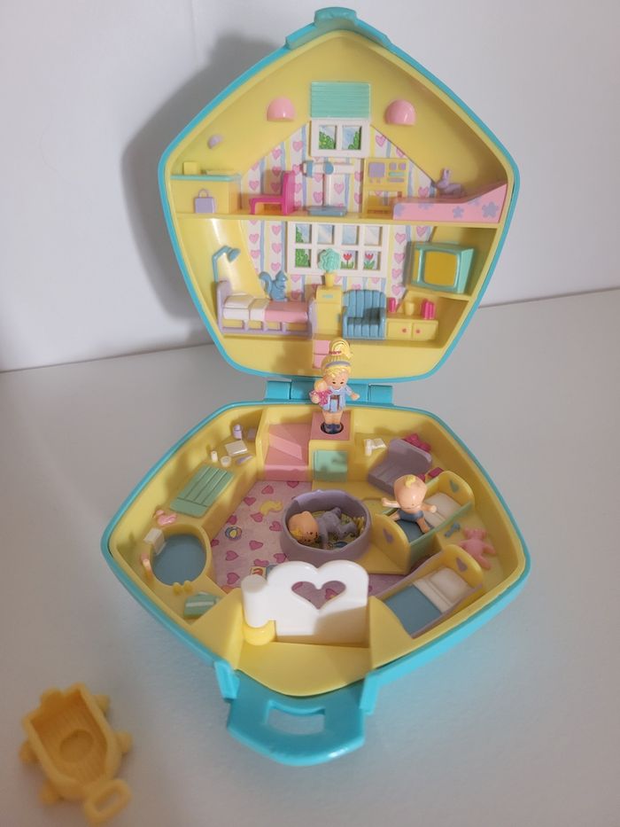 Polly Pocket Vintage Polly in the Nursery de 1992 - photo numéro 5
