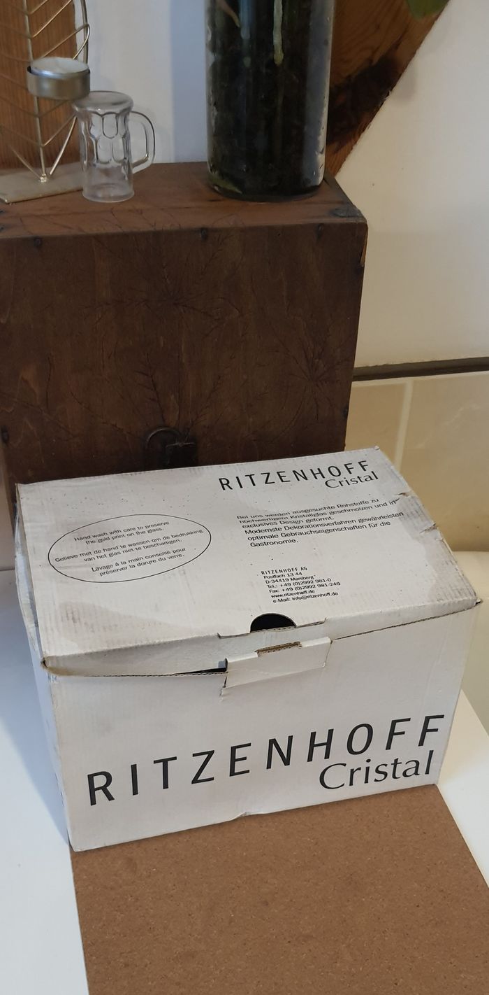 Carton de 6 verres à bière "Leffe royale Ritzenhoff Cristal" - photo numéro 2