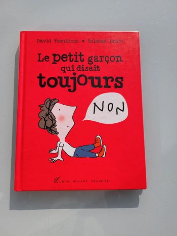 Livre Le Petit Garçon qui disait toujours NON, David Foenkinos