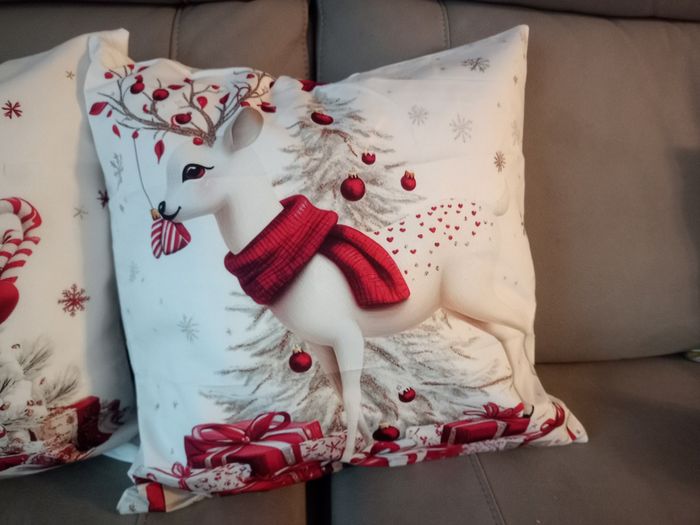 Lot coussin noël - photo numéro 3