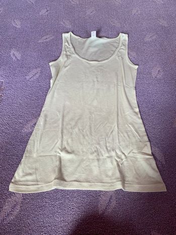 Débardeur vert anis taille L