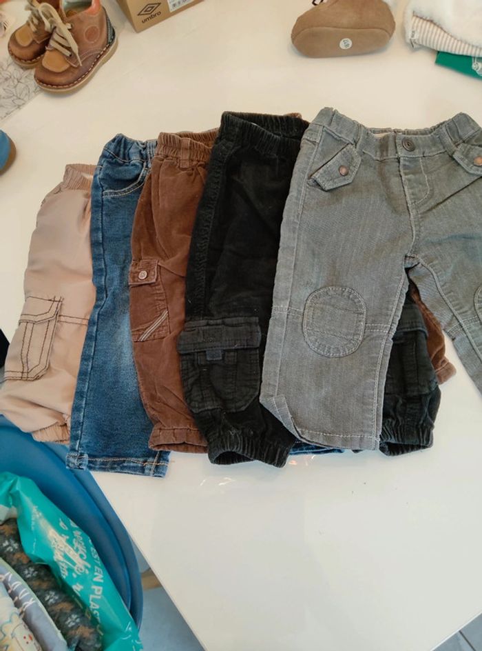 Lot pantalon 12 mois